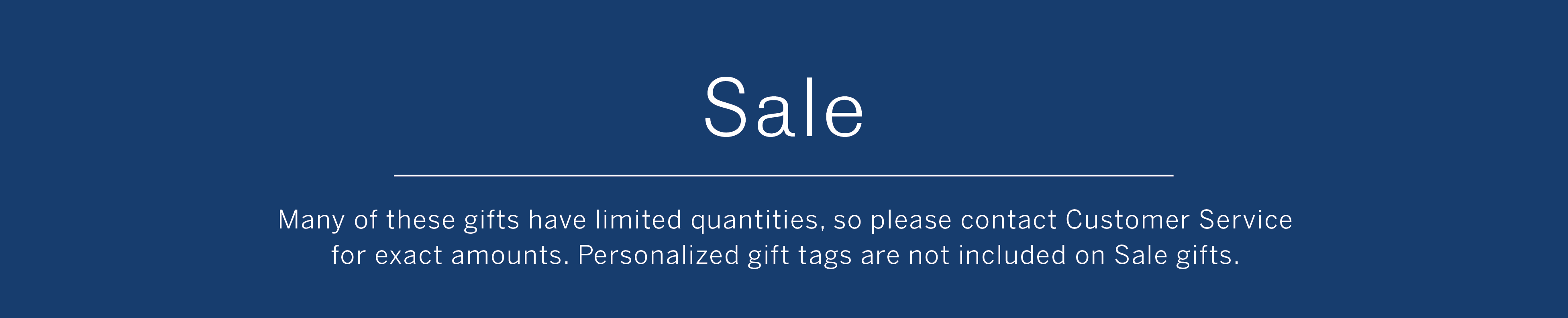 Sale