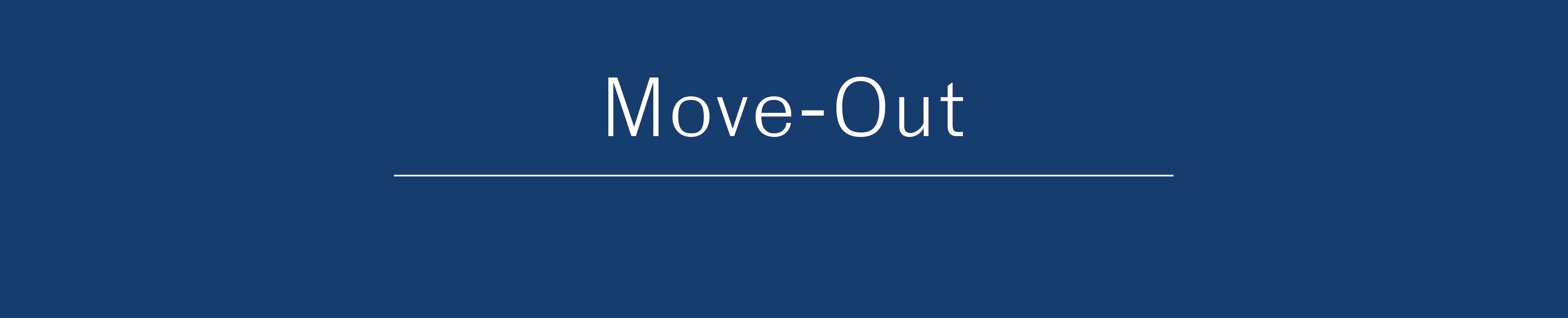Move-Out