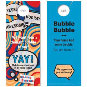 Maintenance Bubbles