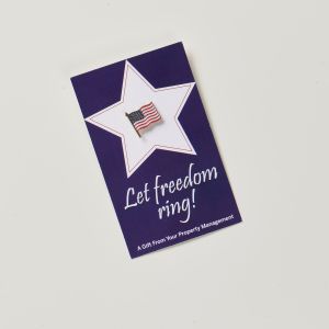 Let Freedom Ring Lapel Pin
