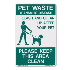 On Leash DOGIPOT® Sign