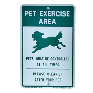 Off Leash DOGIPOT® Aluminum Sign