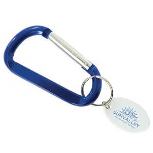 Standard Carabiner with Key Tag