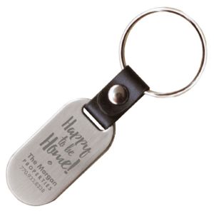 Leather Loop Keychain