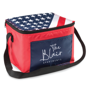 American Flag Insulated Lunch Bag