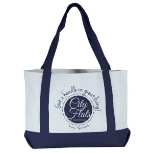 Medium Cotton Canvas Tote