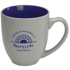 Bold & Gray Bistro Mug