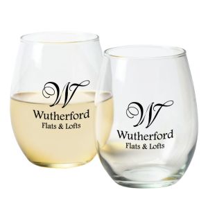 15 Oz. Stemless Wine Glasses