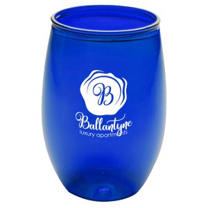 Plastic Stemless Wine Glasses