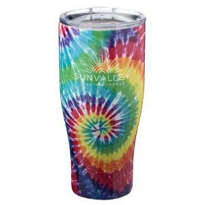 27 Oz. Tie Dye Stainless Steel Traveler