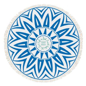 Circular Fringed Beach Towel