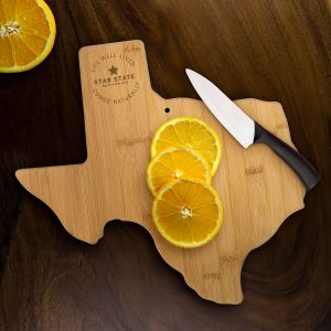 State-Shaped Bamboo Cutting Boards