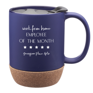 Cork Base Stoneware Mug