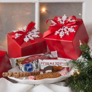 Snacks & Snowflakes without gift tags