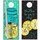 Lease Refreshment with Wyler's Lemonade Mix and Straw