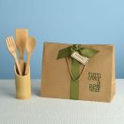 The Multi-tasker with Bamboo Utensils 