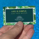 Custom Credit Card Pool Pass