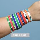 Full Color Paper Wristbands