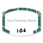 Add Your Name Flat Side Oval