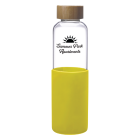 Glass Bottle with Silicone Sleeve