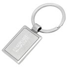 Two Tone Rectangle Keychain