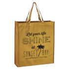 Metallic Non-Woven Tote