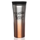 Fade-To-Steel Travel Tumbler