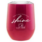 11 Oz. Stemless Wine Tumbler with Lid