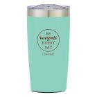 Stainless Rim Insulated Tumbler