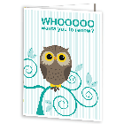 Renewal - Owl Card with Imprinting
