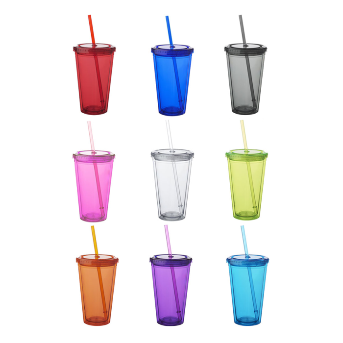 16 Oz. Double Wall Acrylic Tumbler