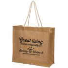 Jute Tote with Rope Handle