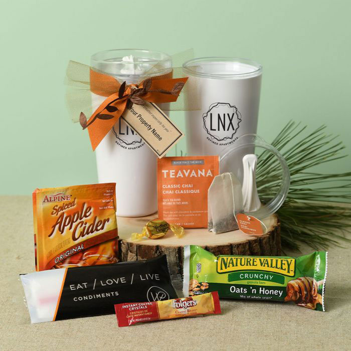 Autumn Warmth Tumbler & Sips with Imprinting image