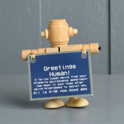 Maintenance gifts after service calls...