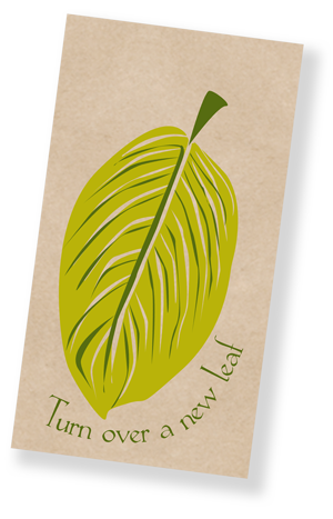 Turn over a new leaf